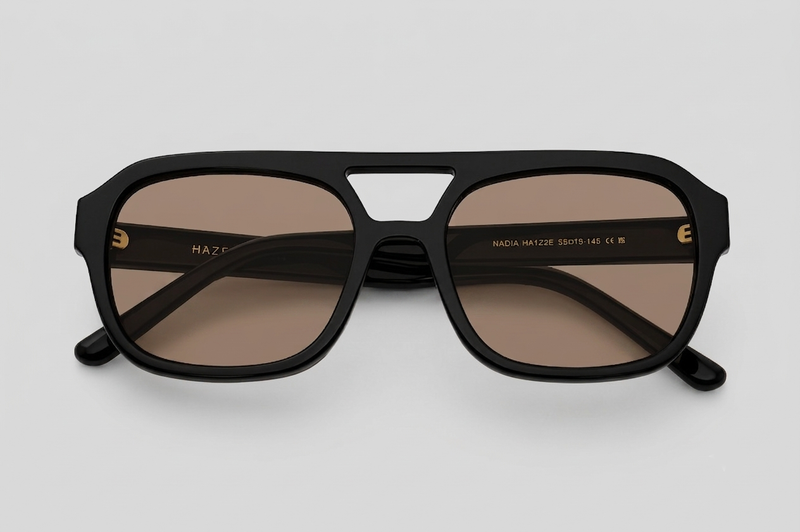 NADIA - Black/Warm Brown